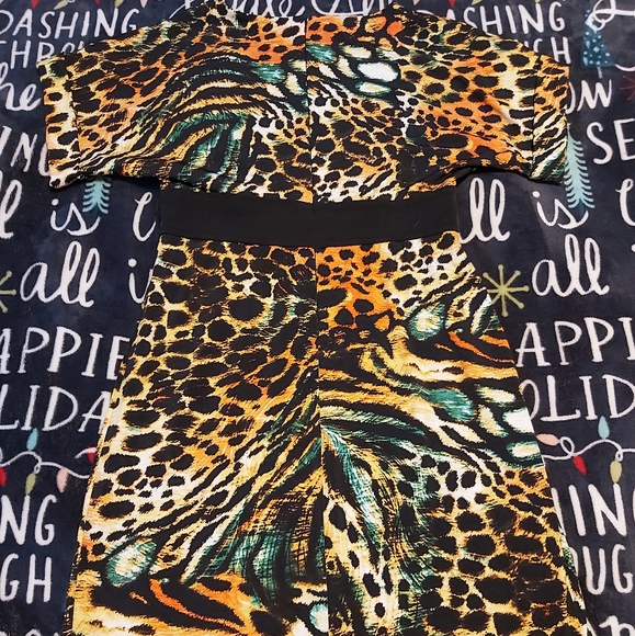 Animal Print Dress - Picture 3 of 4